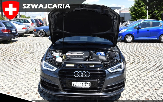 Audi S3 cena 99900 przebieg: 143019, rok produkcji 2014 z Niemcza małe 436